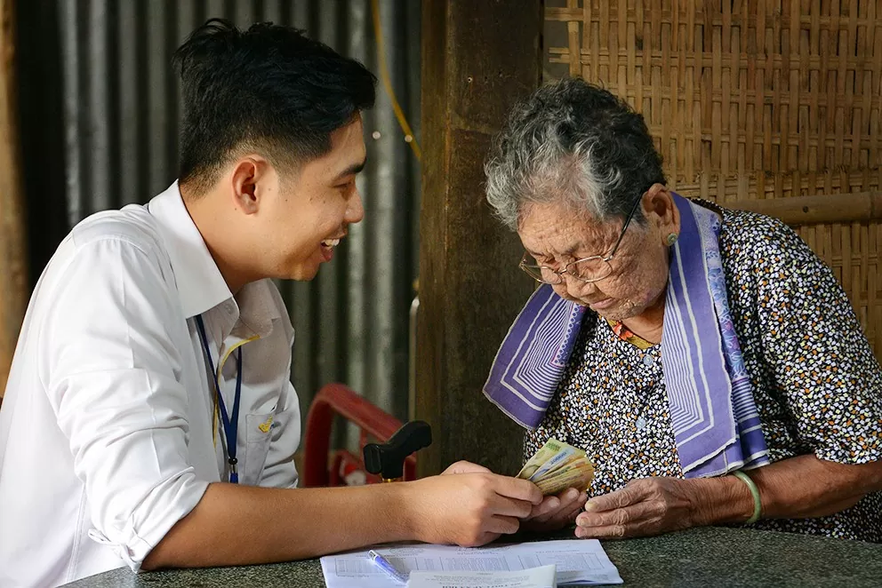 chi trả lương hưu, trợ cấp bảo hiểm xã hội, Bưu điện Việt Nam, lương hưu