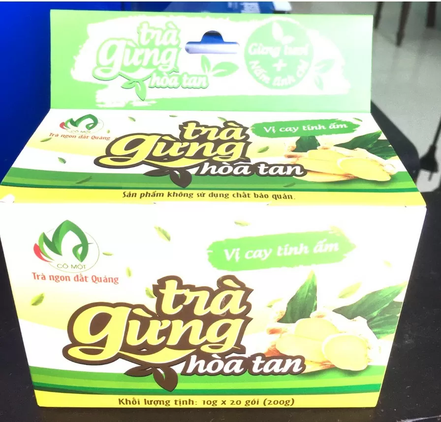 Trà gừng Cô Một