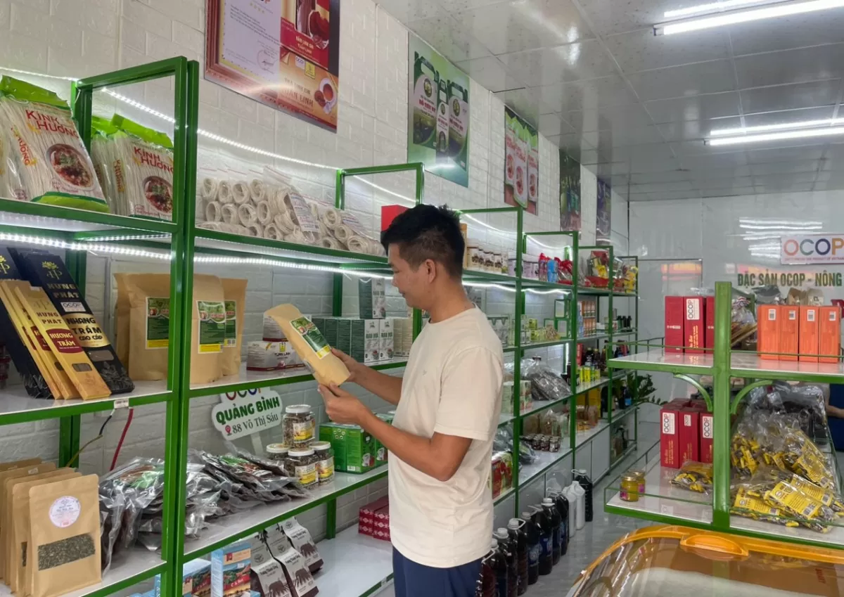 Còn nhiều khó khăn cho các sản phẩm OCOP Quảng Bình tiếp cận với khách hàng