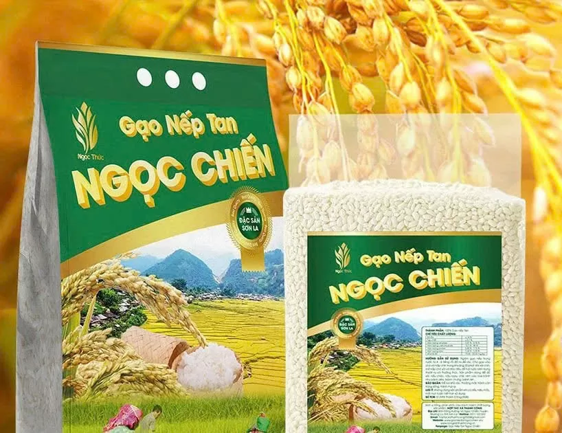 Sản phẩm gạo nếp tan Ngọc Chiến