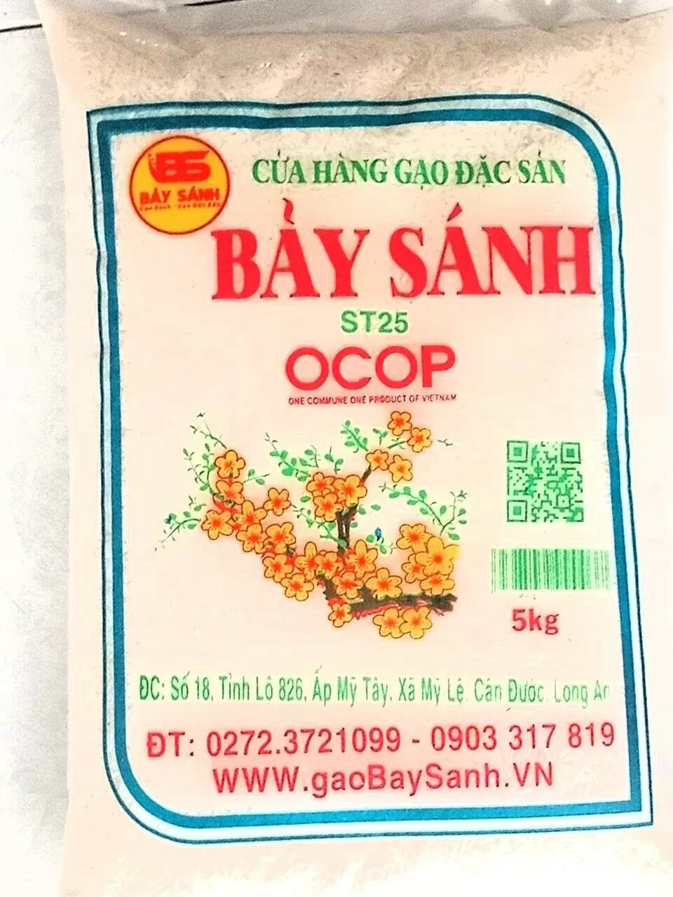 Gạo Bảy Sánh: Tinh hoa gạo Long An trên sàn thương mại điện tử