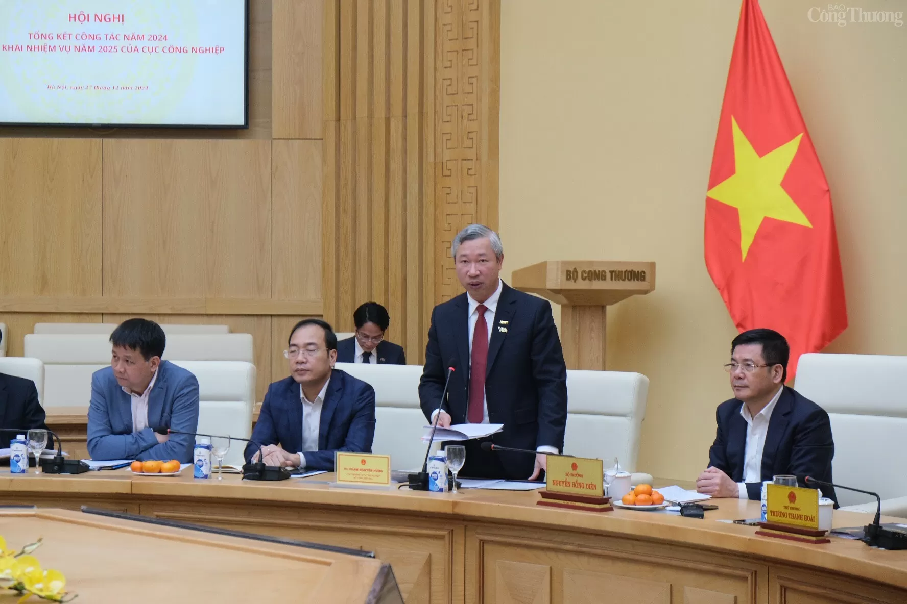 Bộ trưởng Nguyễn Hồng Diên chủ trì hội nghị tổng kết Cục Công nghiệp năm 2024