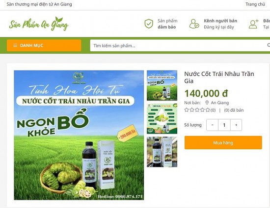 nong san tran gia tiep can nguoi dung ca nuoc nho thuong mai dien tu