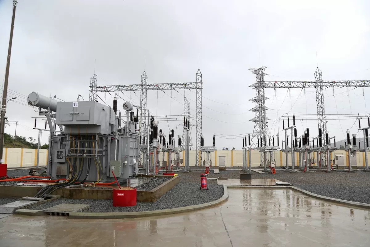 EVNCPC đóng điện công trình TBA 110kV Phú Hòa và đấu nối