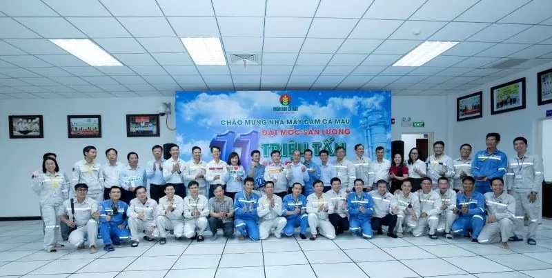 CBCNV Nhà máy Đạm Cà Mau quyết tâm hướng đến những thành tích ấn tượng hơn trong tương lai