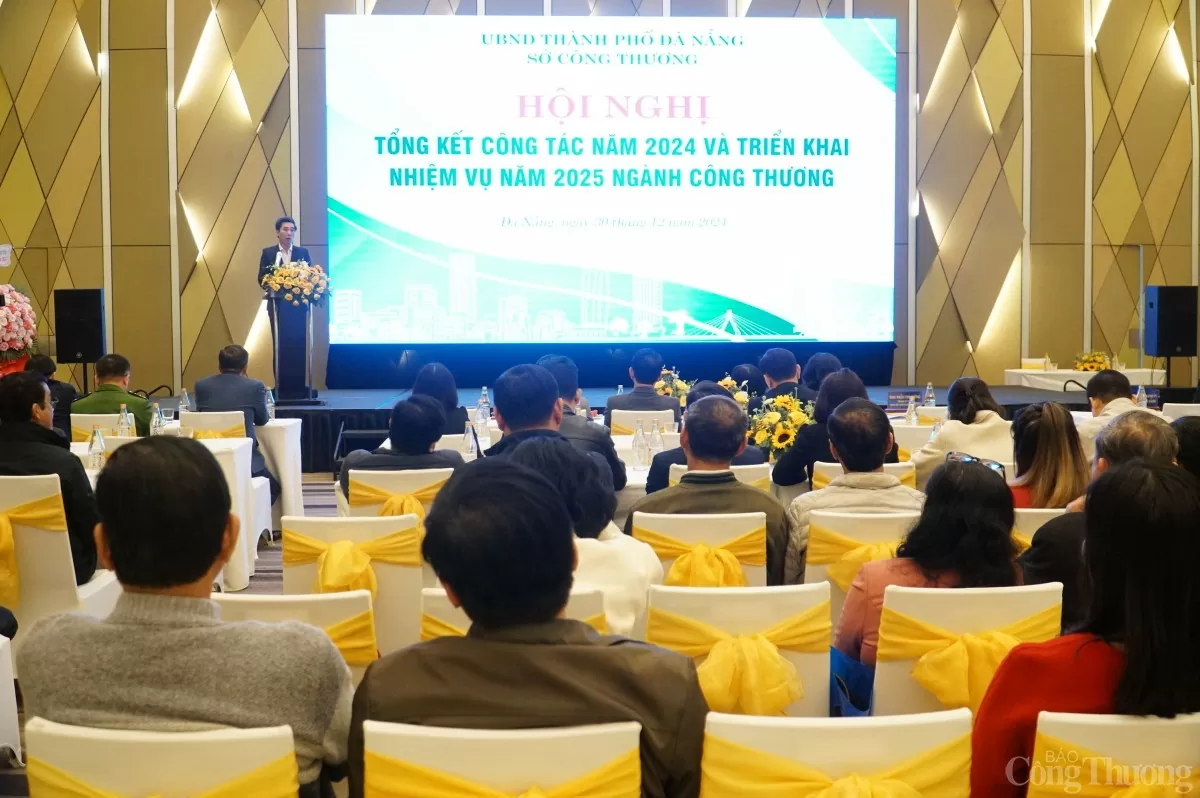 Ngành Công Thương Đà Nẵng tổng kết công tác năm 2024, triển khai nhiệm vụ năm 2025