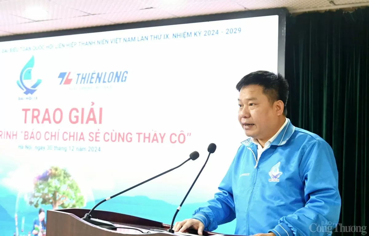 Báo Công Thương đoạt giải cuộc thi 'Báo chí chia sẻ cùng thầy cô' 2024