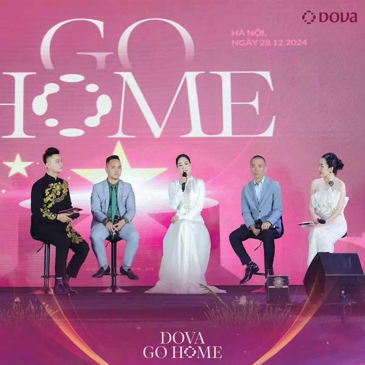 Nữ hoàng truyền cảm hứng, Á hậu doanh nhân Việt Nam và cũng là Đại sứ thương hiệu Dova Group Đỗ Thị Vân Anh chia sẻ tại sự kiện Dova Group ra mắt nhận diện thương hiệu mới, ra mắt bộ mỹ phẩm thuần chay diễn ra tại Hà Nội ngày 28/12