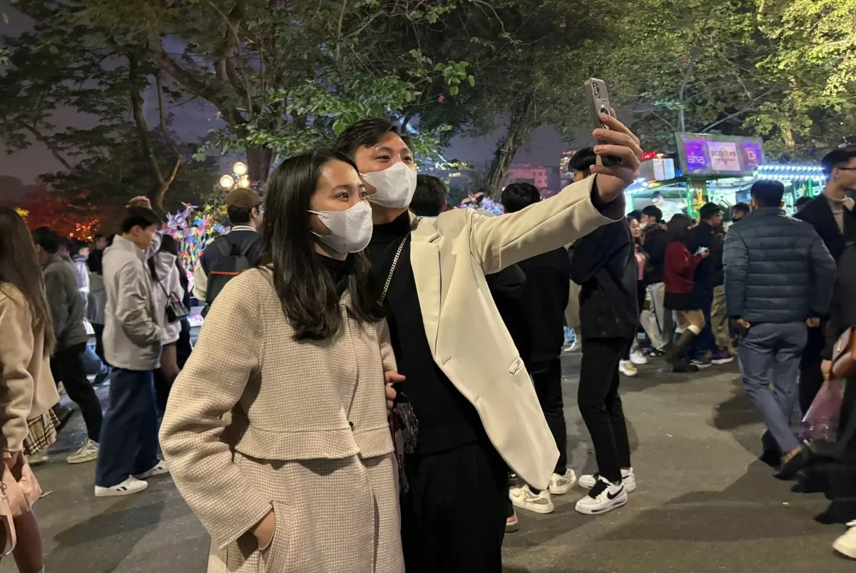 Chùm ảnh pháo hoa chào đón năm mới 2025 Chùm ảnh pháo hoa chào đón năm mới 2025