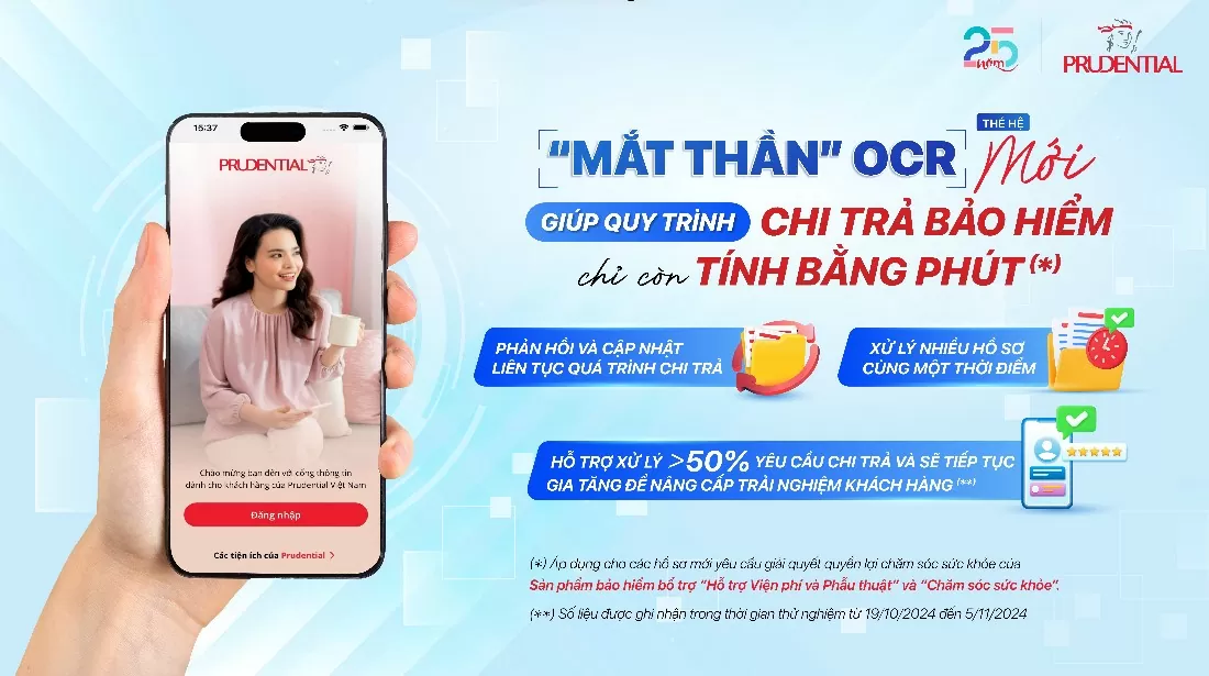 Trải nghiệm khách hàng với chi trả bảo hiểm tính bằng phút