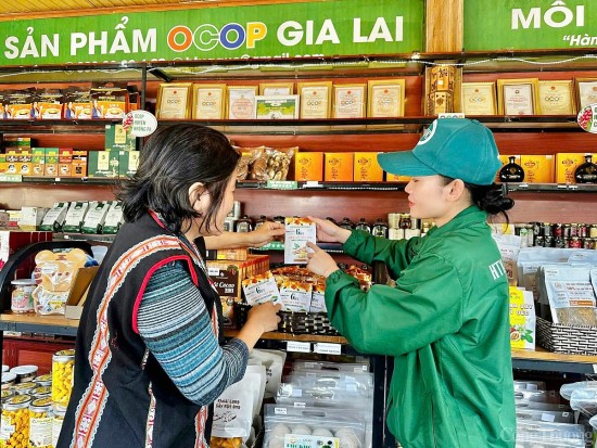 san pham ocop gia lai nhon nhip vao mua phuc vu tet