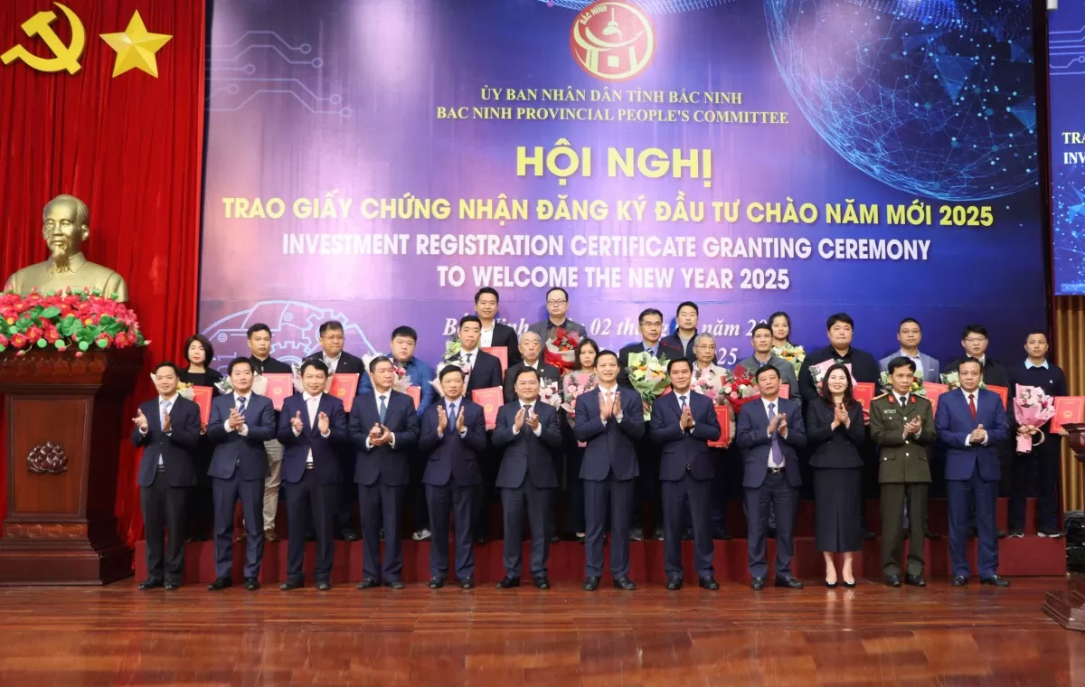 Thêm 1,8 tỷ USD được đầu tư vào tỉnh Bắc Ninh