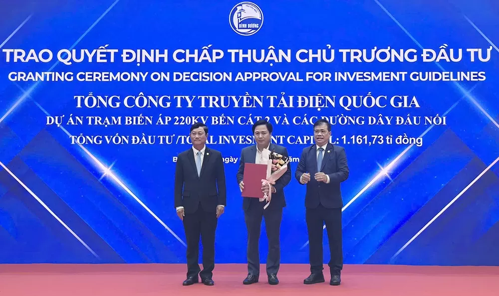 Bình Dương phê duyệt đầu tư 2 dự án truyền tải điện