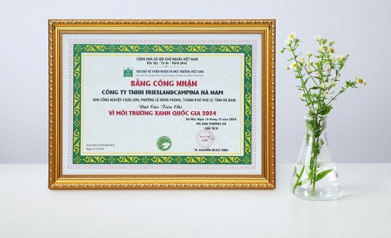 doanh nghiep sua co gai ha lan voi chung nhan vi moi truong xanh quoc gia 2024