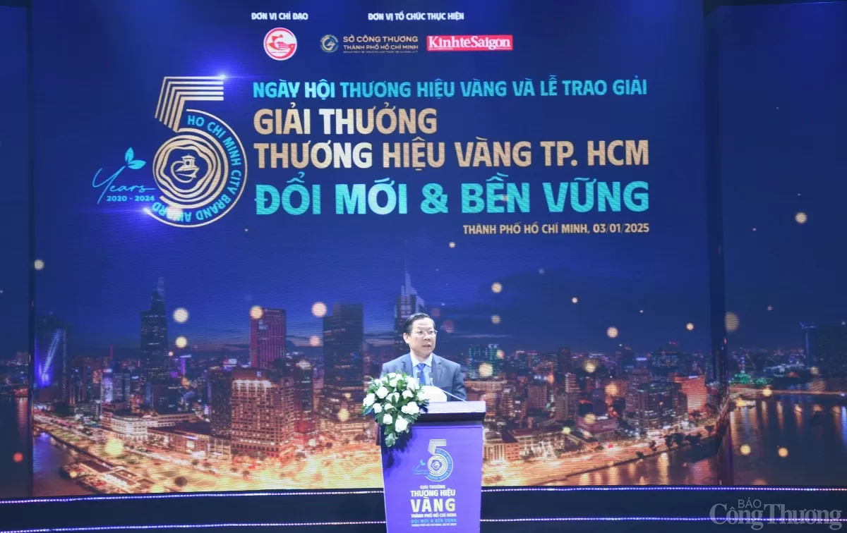 29 doanh nghiệp đoạt giải Thương hiệu Vàng TP. Hồ Chí Minh