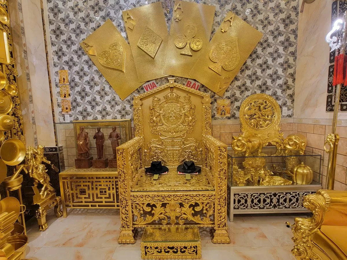 Chiêm ngưỡng biệt thự dát vàng tại TP. Cần Thơ