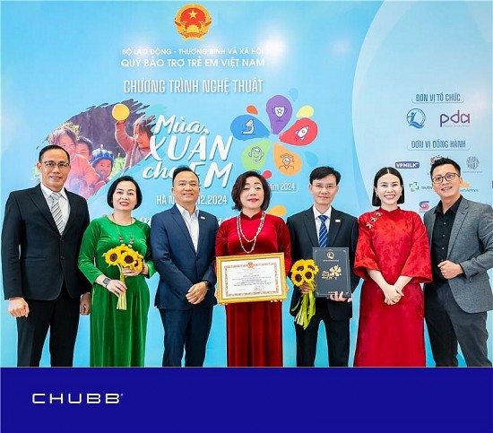 chubb life viet nam tich cuc ho tro giao duc tre em