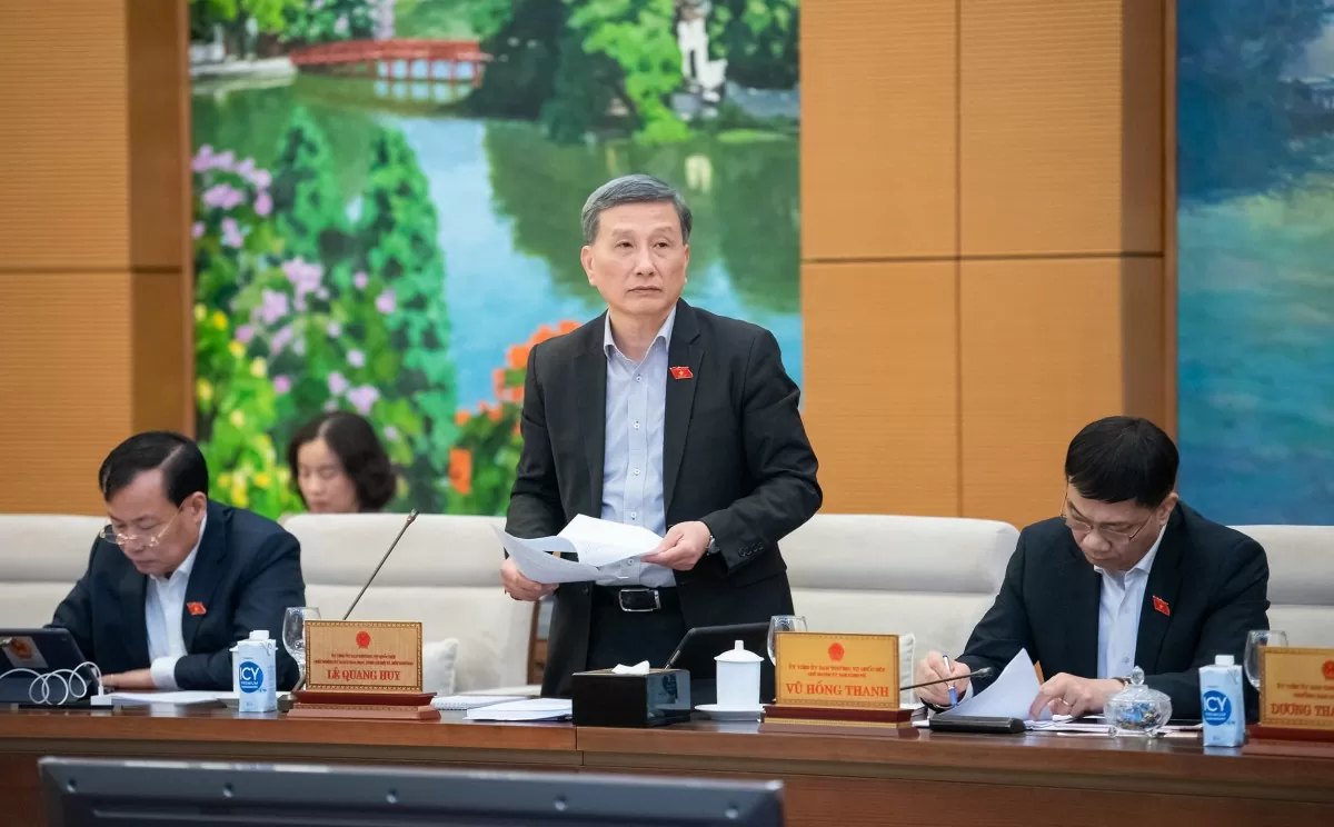 Chủ nhiệm Ủy ban Khoa học, Công nghệ và Môi trường Lê Quang Huy