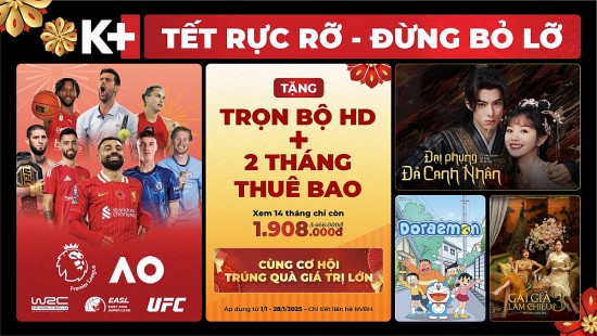 don tet ruc ro cung loat chuong trinh giai tri tu k