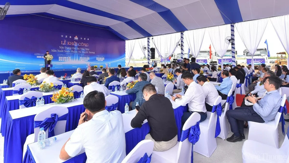 Việt Nam có nhà máy sinh phẩm từ huyết tương đầu tiên