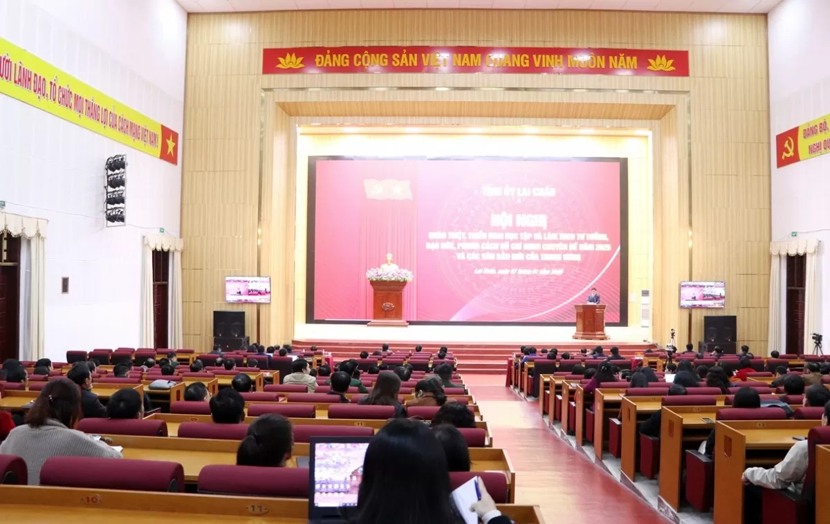 Lai Châu quán triệt văn bản mới của Trung ương