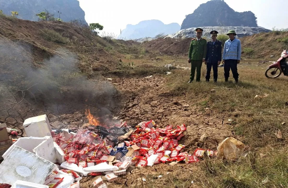 thực phẩm không rõ nguồn gốc