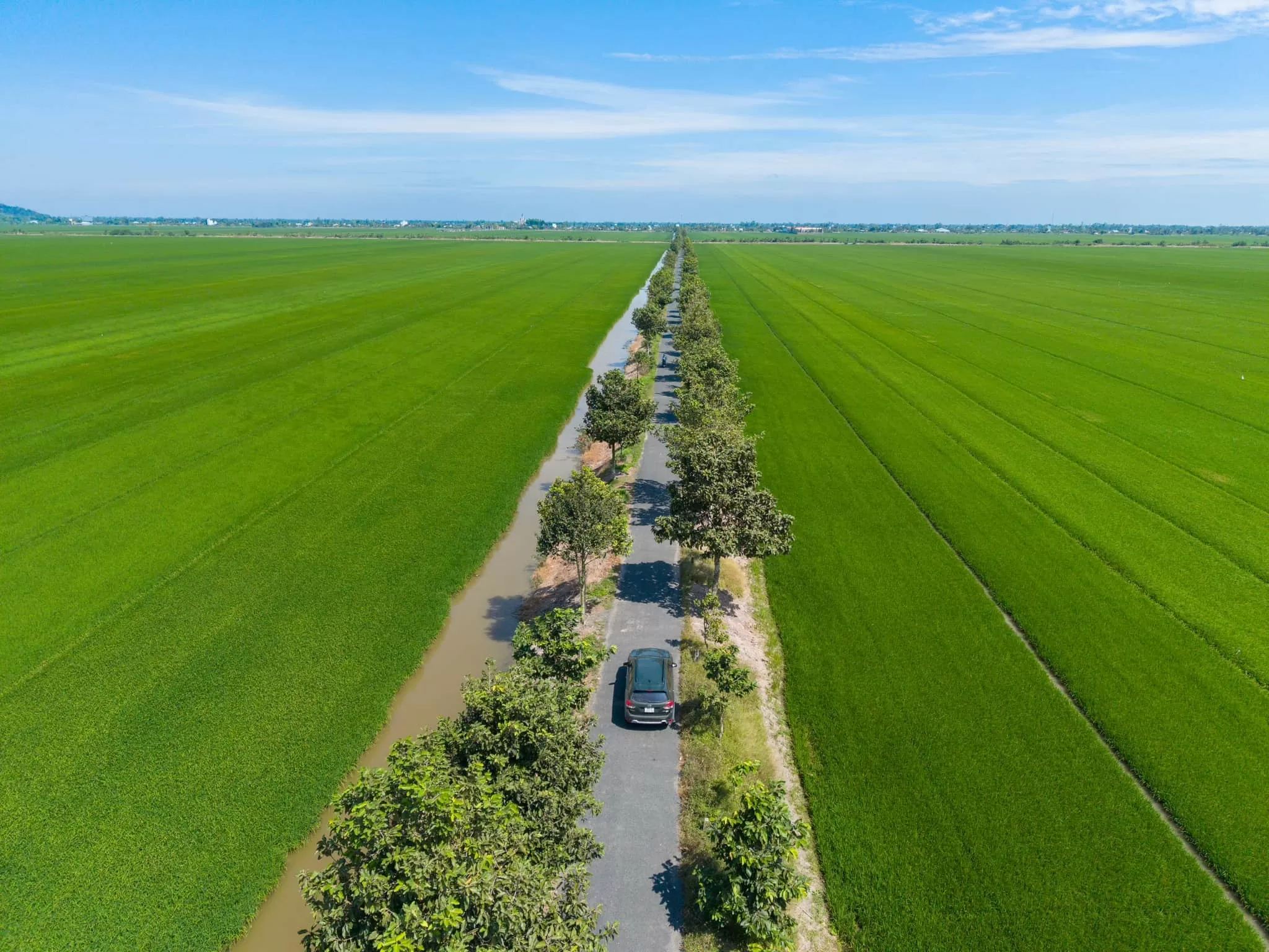Bên cạnh du lịch nước ngoài, nhiều người Việt chọn du lịch tới các điểm đến thiên nhiên bằng xe cá nhân trong dịp Tết Âm lịch. Ảnh: Lê Quang Nhựt