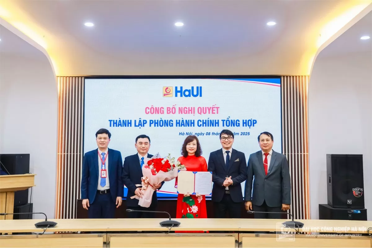 Trường Đại học Công nghiệp Hà Nội thành lập thêm 2 trường trực thuộc
