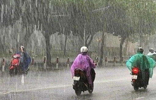 thoi tiet hom nay 91 trung bo co mua to