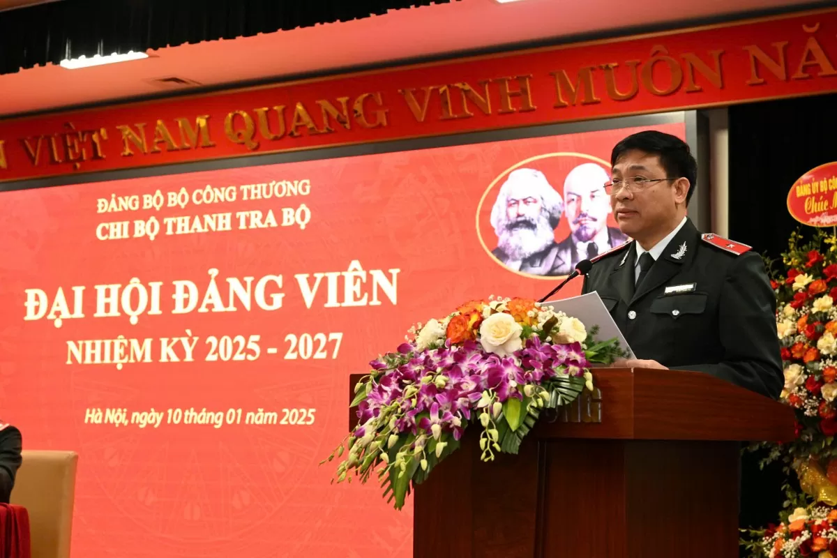 CHÙM ẢNH: Đại hội điểm Chi bộ Thanh tra Bộ Công Thương