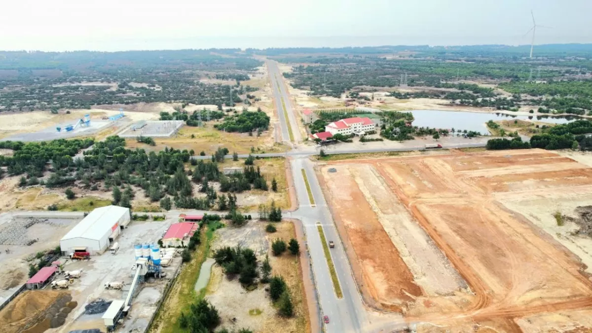 Khu công nghiệp Cam Liên (Ảnh: Thành Long)