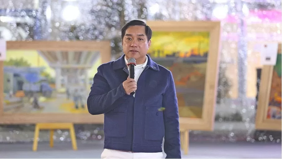 Ấn tượng những tác phẩm nghệ thuật đượm nắng gió công trường