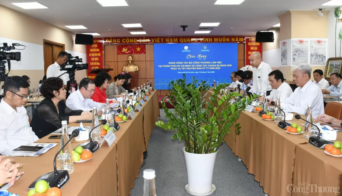 Thứ trưởng Phan Thị Thắng làm việc với TP. Hồ Chí Minh về cung ứng hàng Tết