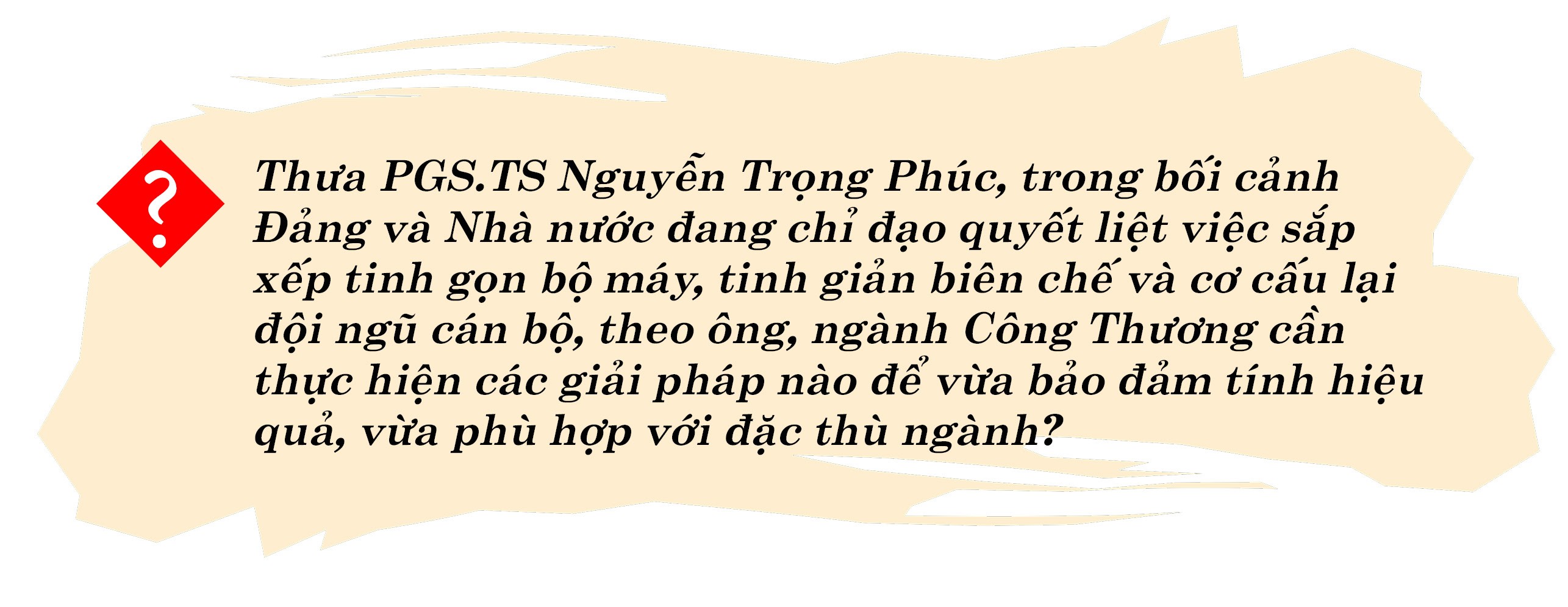 PGS.TS Nguyễn Trọng Phúc: Chuyển đổi số yếu tố then chốt để ngành Công Thương bắt kịp xu thế