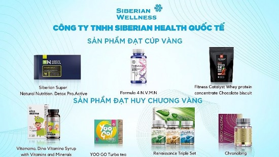 siberian wellness nhan giai san pham vang vi suc khoe cong dong