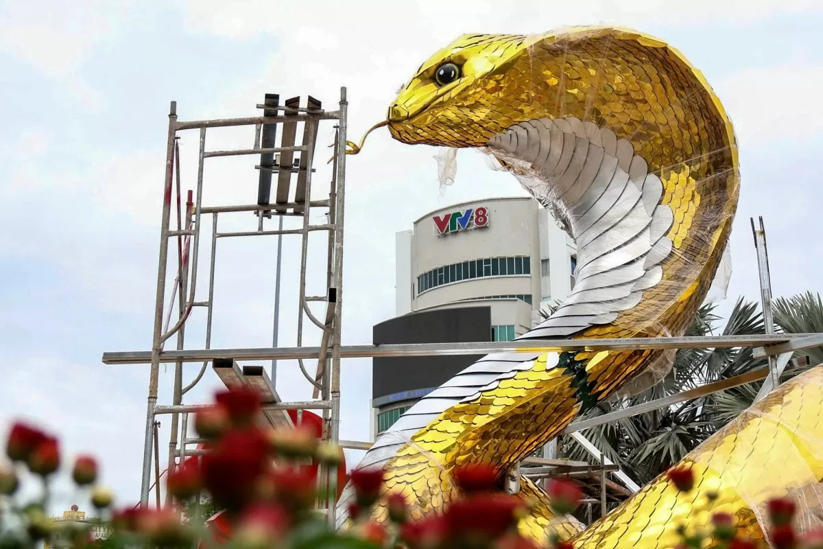 Linh vật năm 2025: Rắn 'thiếu nhi', rắn mặc vest gây bão cộng đồng mạng