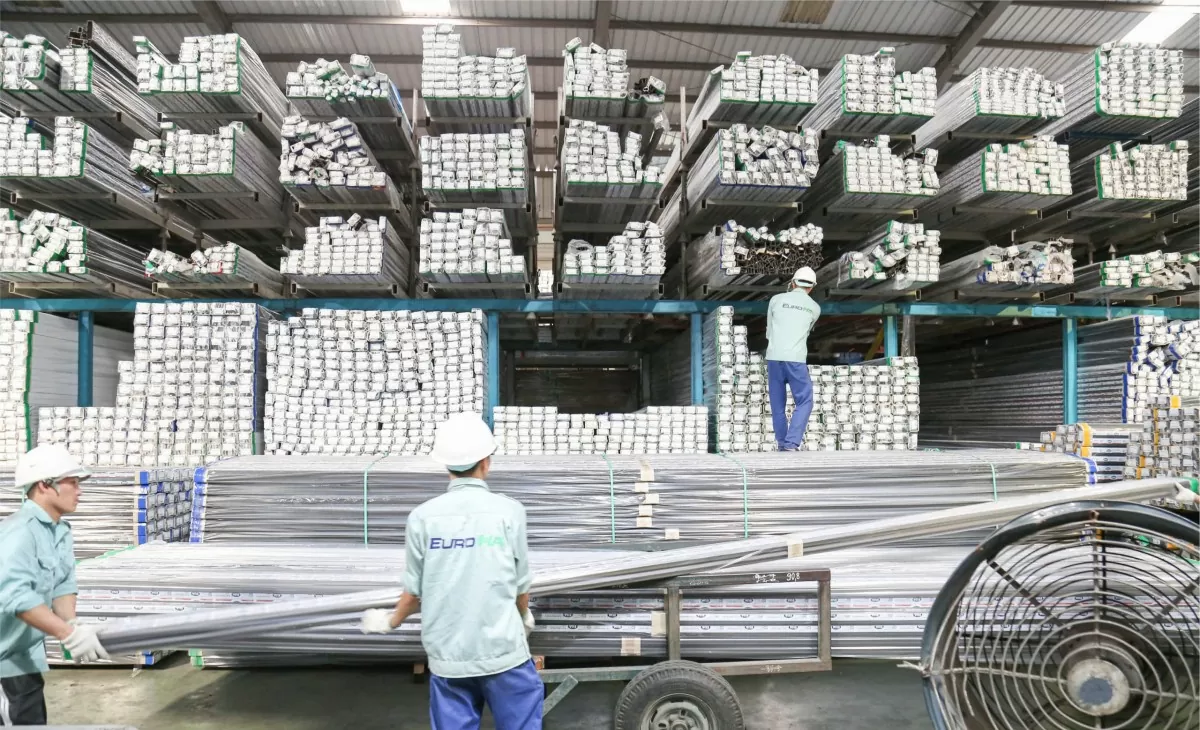 EuroHa ứng dụng công nghệ trong sản xuất nhôm thanh định hình