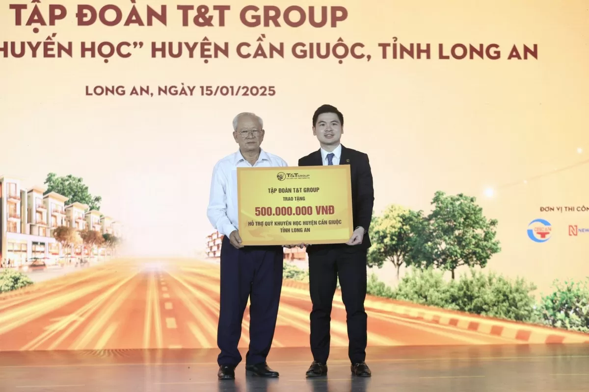 T&T khánh thành và triển khai xây dựng các công trình trọng điểm tại Long An
