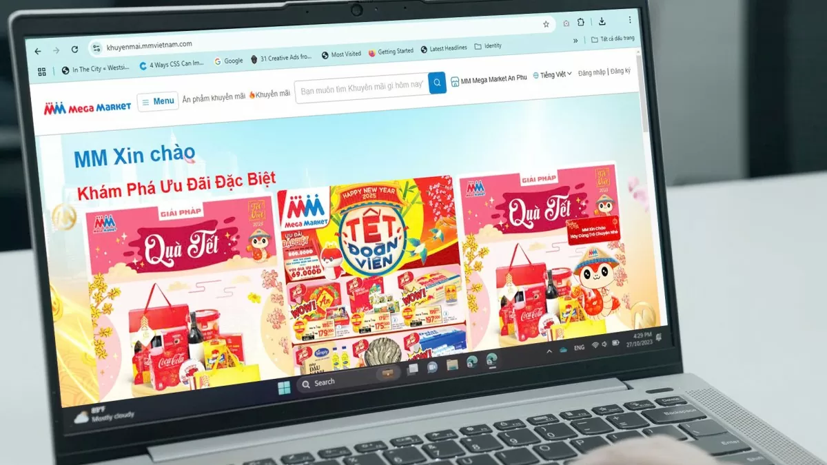 Mua hàng Tết nhiều ưu đãi tại hệ thống MM Mega Market
