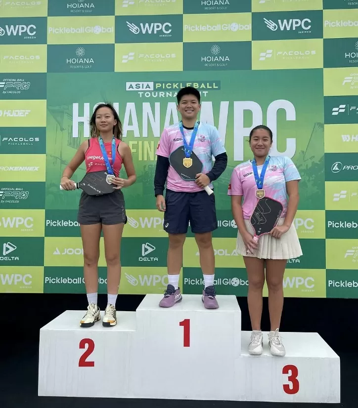 CLB Pickleball D-Joy lập thành tích cao tại giải đấu Hoiana WPC