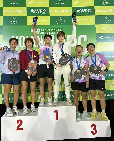 CLB Pickleball D-Joy lập thành tích cao tại giải đấu Hoiana WPC
