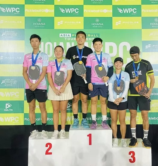 CLB Pickleball D-Joy lập thành tích cao tại giải đấu Hoiana WPC