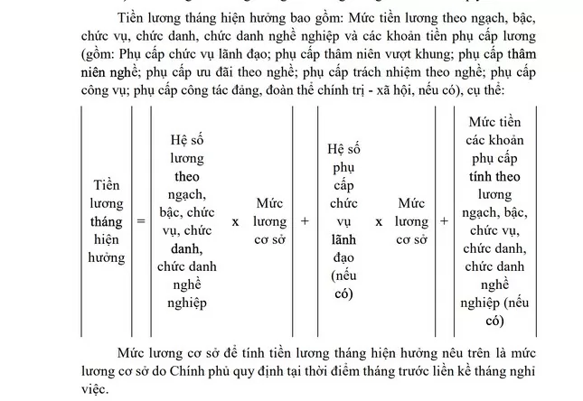 Bộ Nội vụ hướng dẫn cách tính tiền lương tháng hiện hưởng với cán bộ, công chức.