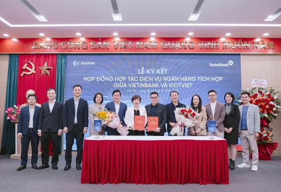 vietinbank va kiotviet dua giai phap tich hop toi gan ho kinh doanh nha ban hang