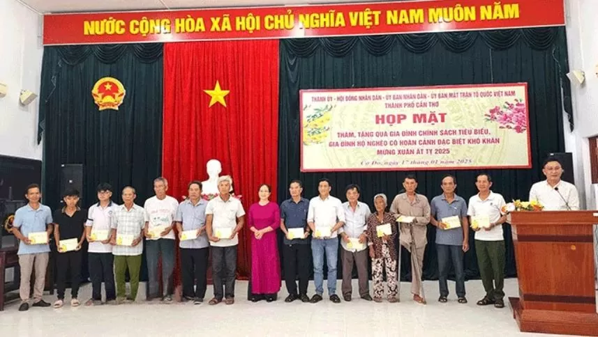 Cần Thơ: Nhiều hoạt động chăm lo Tết cho người nghèo