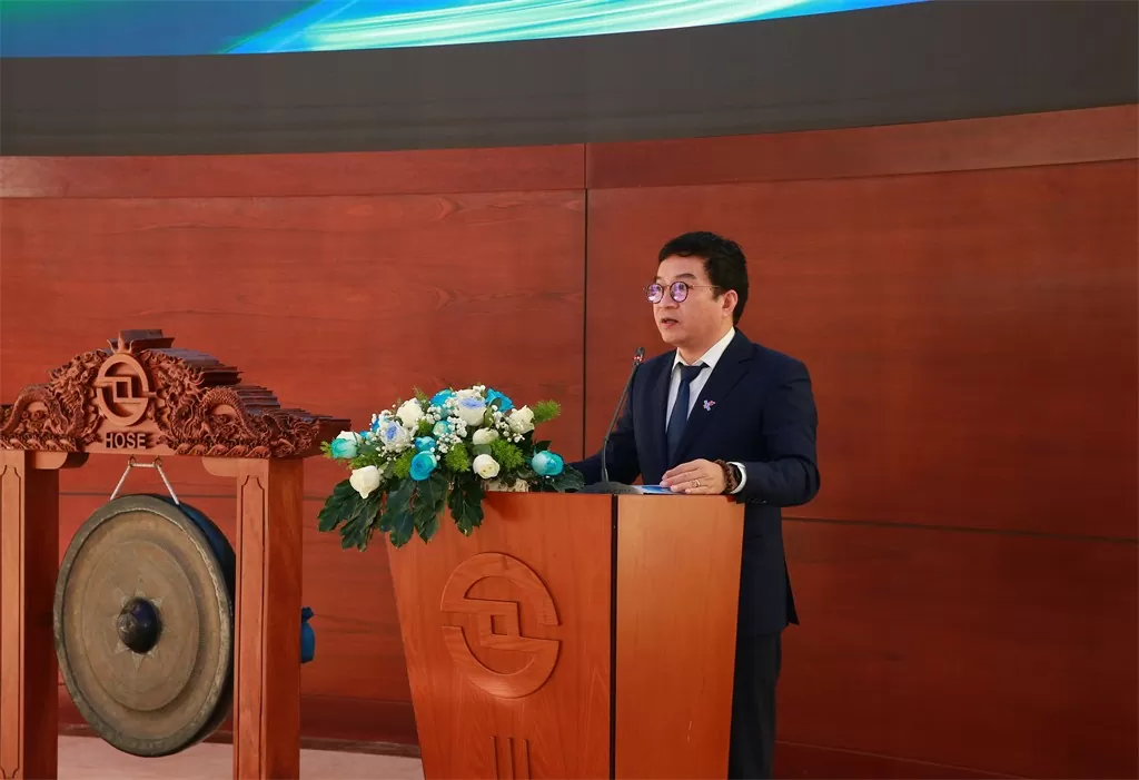 Tổng Giám đốc BSR Nguyễn Việt Thắng phát biểu tại buổi lễ
