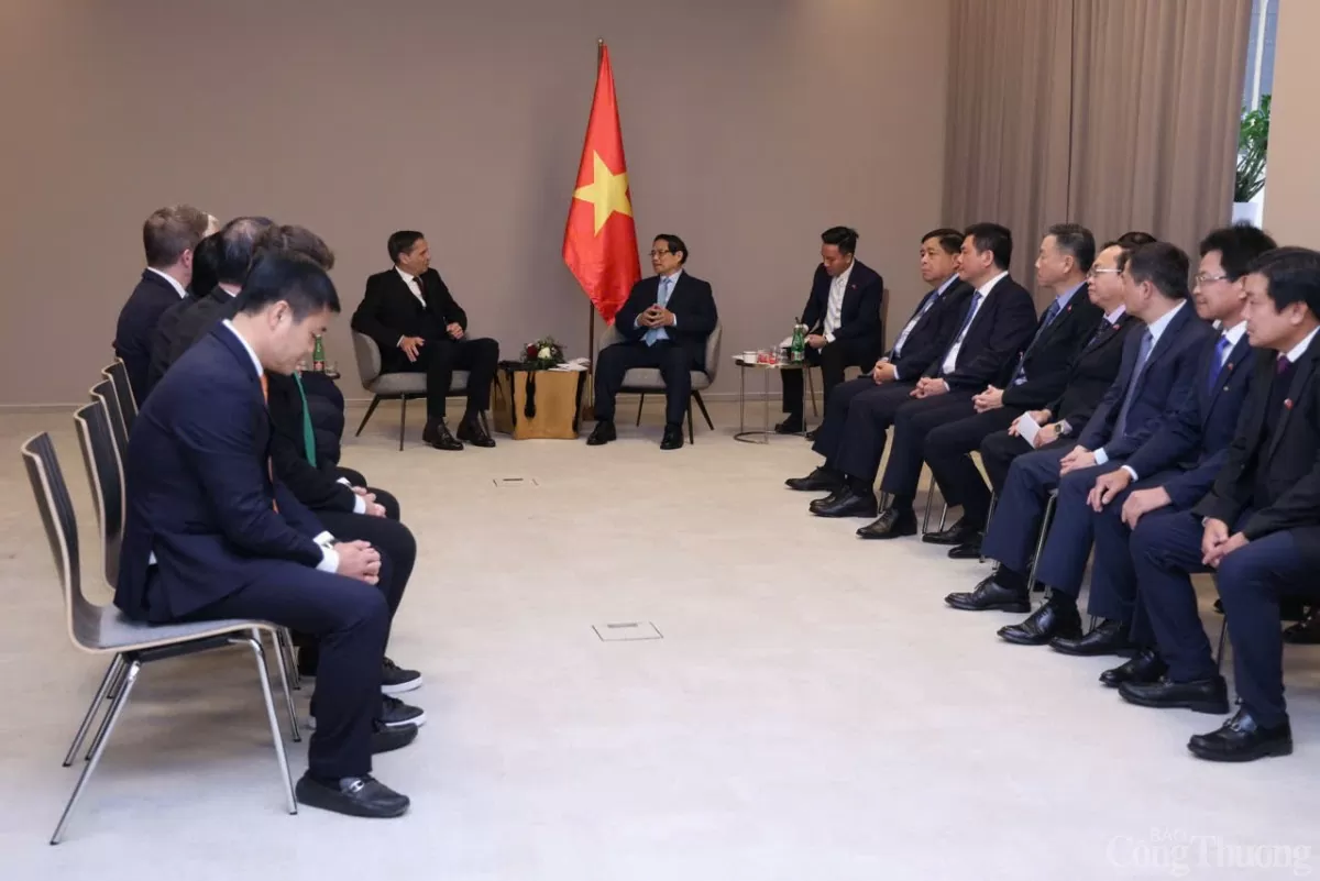Thủ tướng tiếp lãnh đạo các doanh nghiệp hàng đầu Czech