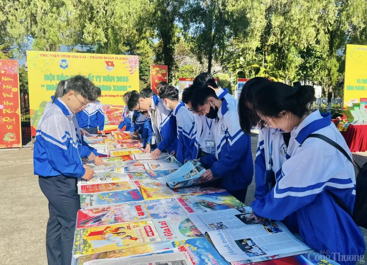 Hội Báo Xuân Ất Tỵ 2025 Gia Lai rộn ràng, hấp dẫn
