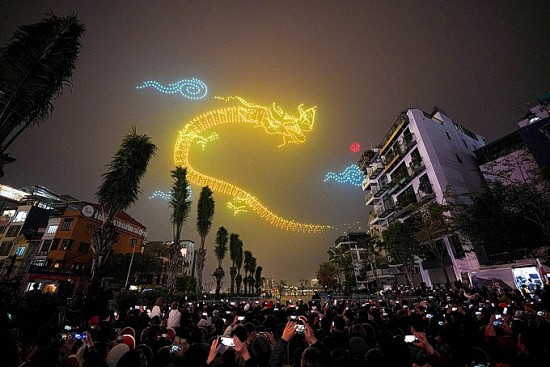ha noi se trinh dien drone hoa thuat lon nhat the gioi