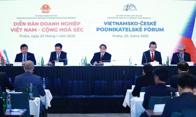 Diễn đàn doanh nghiệp Việt Nam - Czech: Tạo dựng những nhịp cầu trong hợp tác đầu tư, thương mại